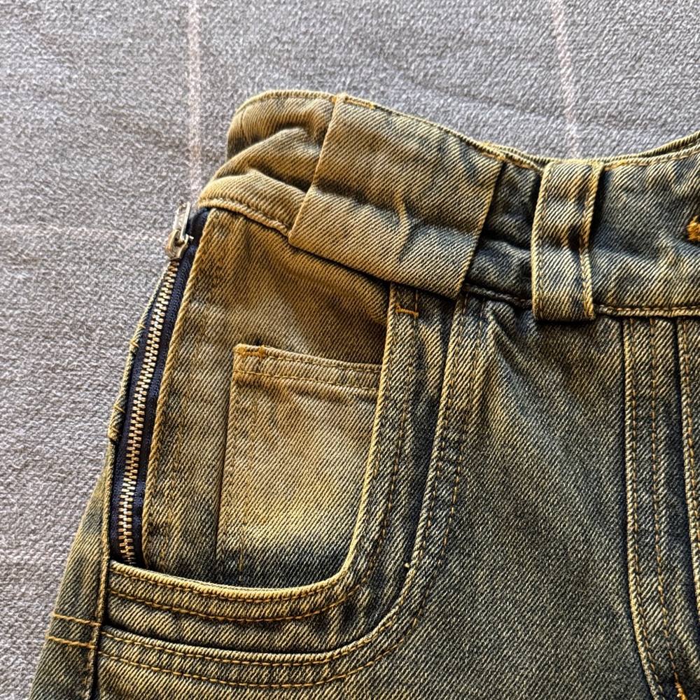 NWOT/Young Men's No/Faith Studo Distressed Jeans/Heavy Weight/Bell Bottoms - Picture 10 of 16